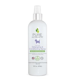 Pure and Natural Pet Pure and Natural Pet | Detangling Conditioner Spray for Dogs Lavender 16 oz