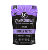 Vital Essentials The Pet Beastro Vital Essentials Frozen Dog Food 8 oz Turkey Patties 6 lbs CASE All-Natural Dog Food for Raw Feeding and High-Protein Diets Limited-Ingredient (*Frozen Products for Local Delivery or In-Store Pickup Only. *)