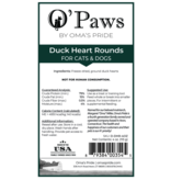 Oma's Pride Oma's Pride Freeze Dried Treats | Duck Heart Rounds 4 oz
