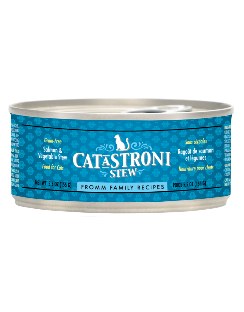 Fromm Fromm Catastroni Canned Cat Food | Salmon & Vegetable Stew 5.5 oz CASE