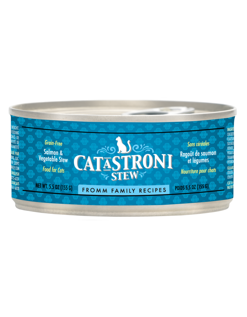 Fromm Fromm Catastroni Canned Cat Food | Salmon & Vegetable Stew 5.5 oz single
