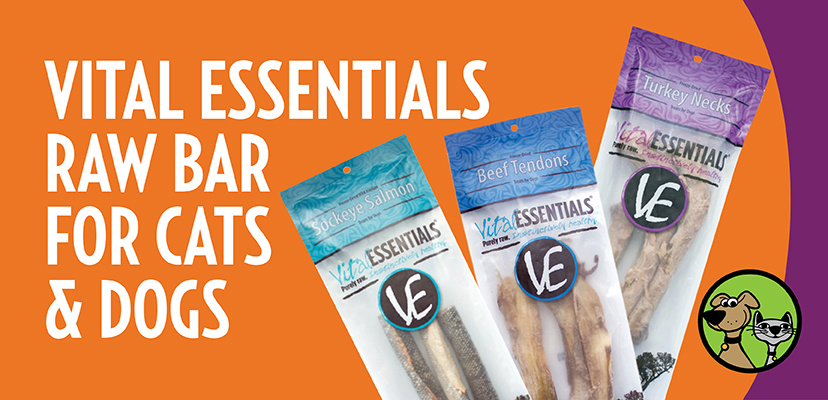 Vital Essentials Raw Bar  For Cats & Dogs