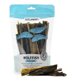 IcelandicPLUS Icelandic+ Dog Treats Wolffish Skin Strip 4 oz