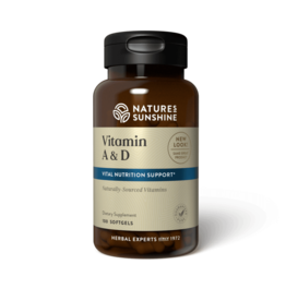 Nature's Sunshine Nature's Sunshine Supplements Vitamin A & D 100 capsules