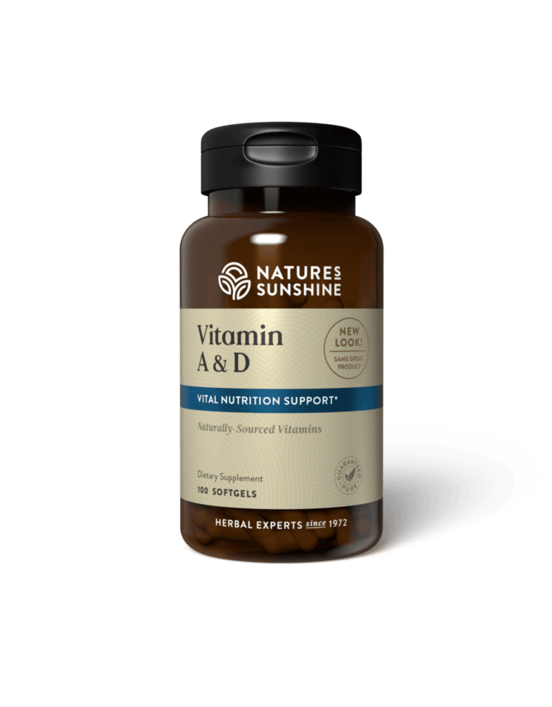 Nature's Sunshine Nature's Sunshine Supplements Vitamin A & D 100 capsules