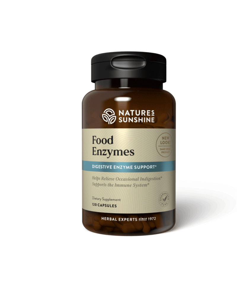 Nature's Sunshine Nature's Sunshine Supplements Food Enzymes 120 capsules