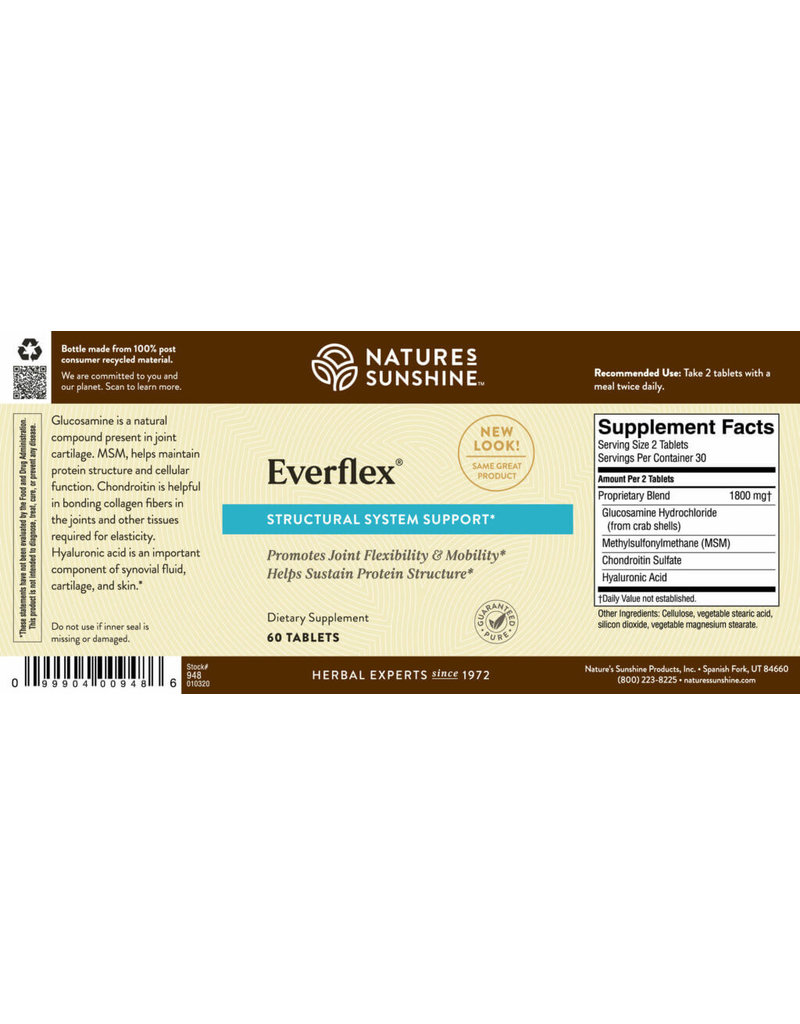 Nature's Sunshine Nature's Sunshine Supplements Everflex 60 tablets