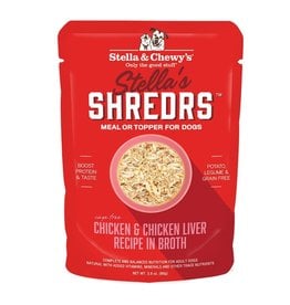 Stella & Chewy's Stella & Chewy's Shredrs Dog Pouches | Chicken & Chicken Liver 2.8 oz CASE