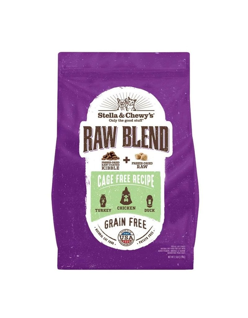 Stella & Chewy's Stella & Chewy's Raw Blend Cat Kibble | Cage Free Recipe 5 lb