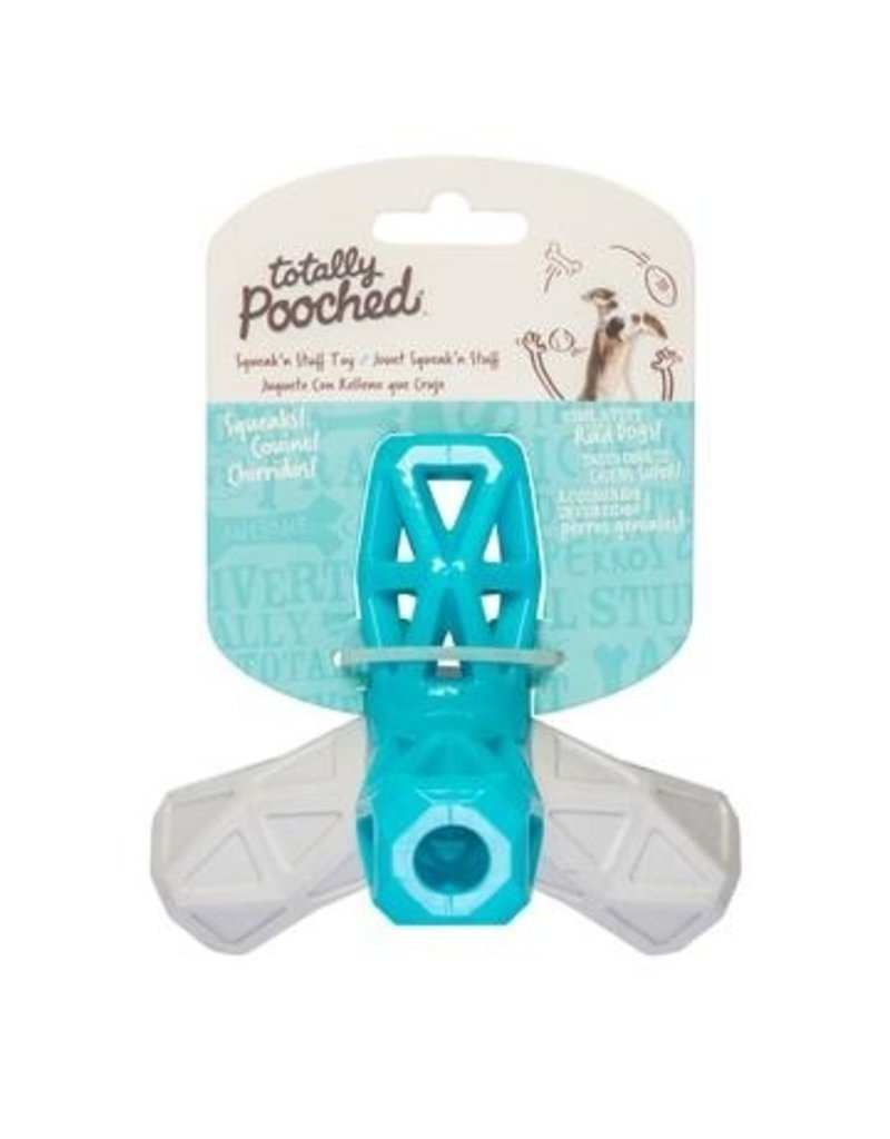Totally Pooched Totally Pooched Dog Toys | Squeak N Stuff Gray/Teal