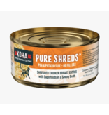 Koha Koha Pure Shreds Canned Cat Food | Chicken 5.5 oz single