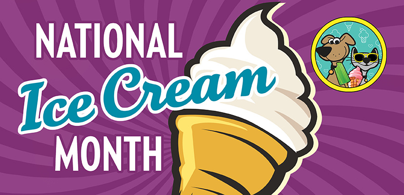 Fun Ways For Pets To Celebrate National Ice Cream Month