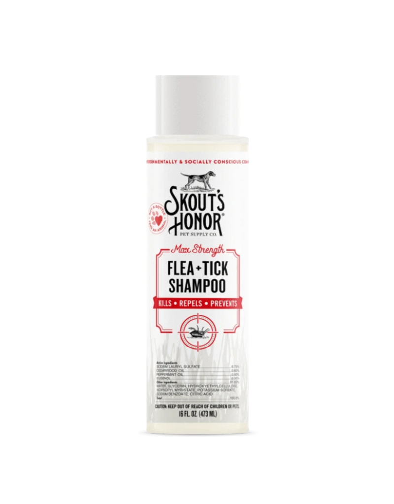 Skout's Honor Skout's Honor Grooming | Flea & Tick Shampoo 16 oz
