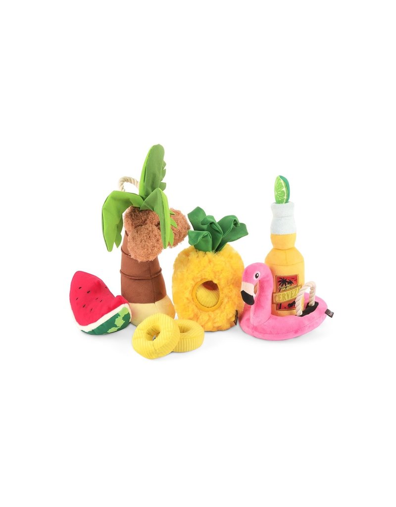 PLAY Z P.L.A.Y. Dog Toys Tropical Paradise Collection | Canine Cerveza