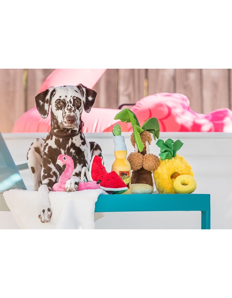 PLAY P.L.A.Y. Dog Toys Tropical Paradise Collection | Flamingo Float
