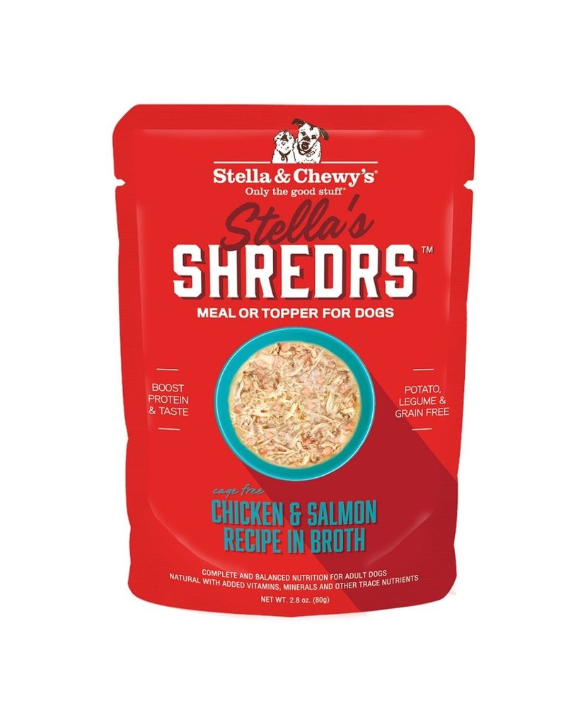 Stella & Chewy's Stella & Chewy's Shredrs Dog Pouches | Chicken & Salmon 2.8 oz single
