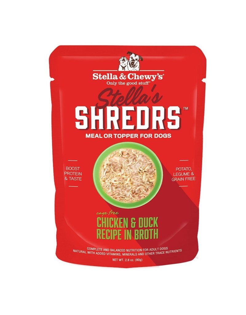 Stella & Chewy's Stella & Chewy's Shredrs Dog Pouches | Chicken & Duck 2.8 oz single