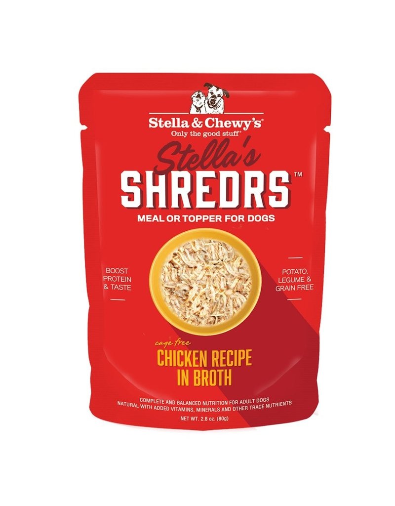 Stella & Chewy's Stella & Chewy's Shredrs Dog Pouches | Chicken 2.8 oz CASE