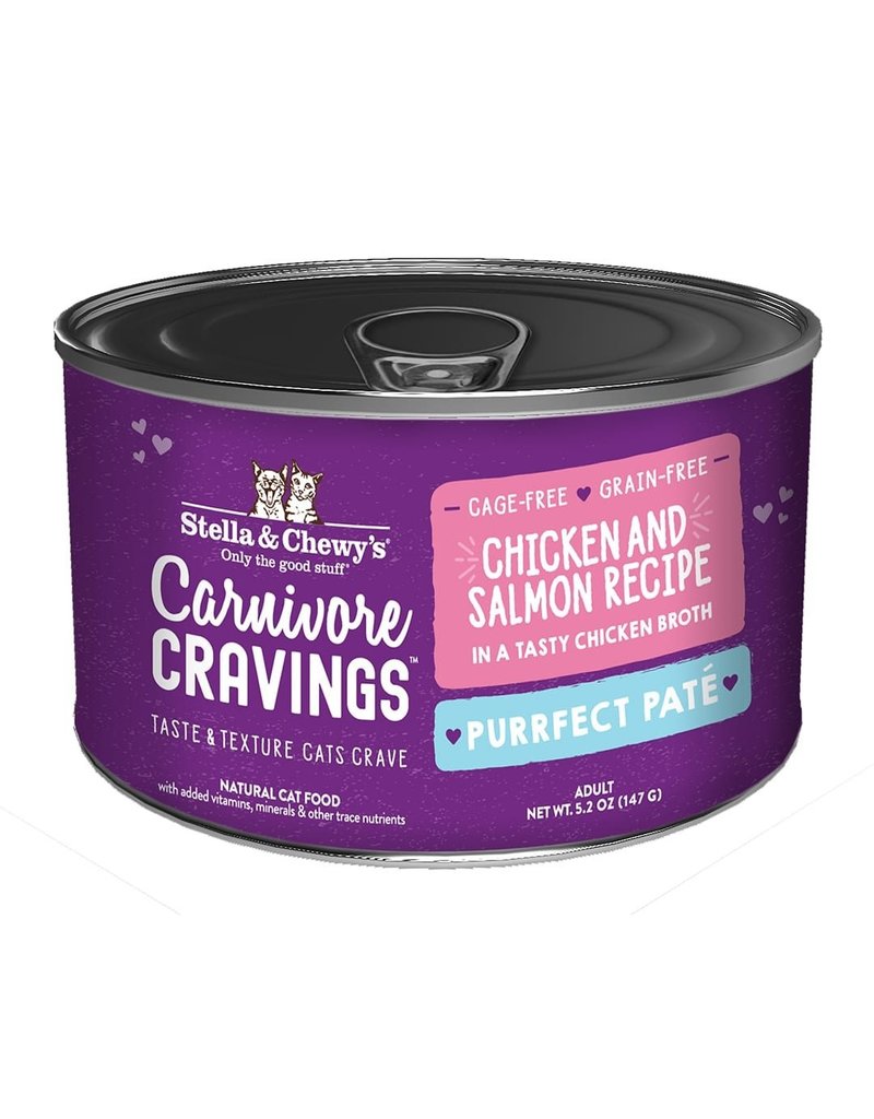 Stella & Chewy's Stella & Chewy's Carnivore Cravings Canned Cat Food Purrfect Pate | Chicken & Salmon 5.2 oz CASE