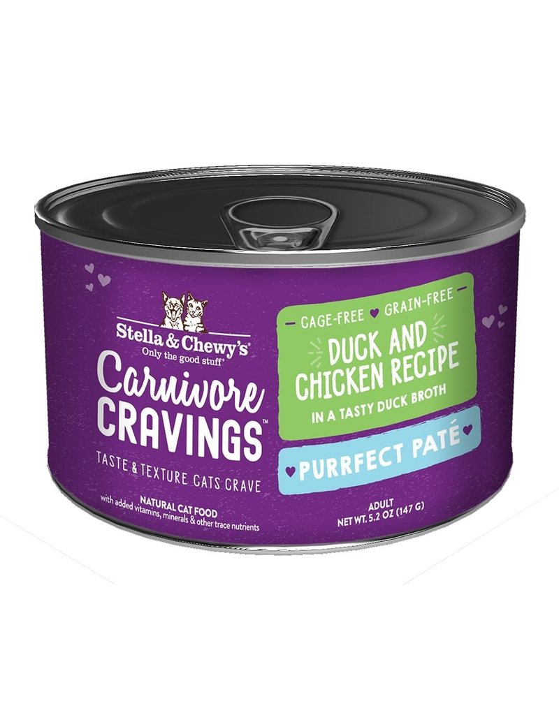 Stella & Chewy's Stella & Chewy's Carnivore Cravings Canned Cat Food Purrfect Pate | Duck & Chicken 5.2 oz single