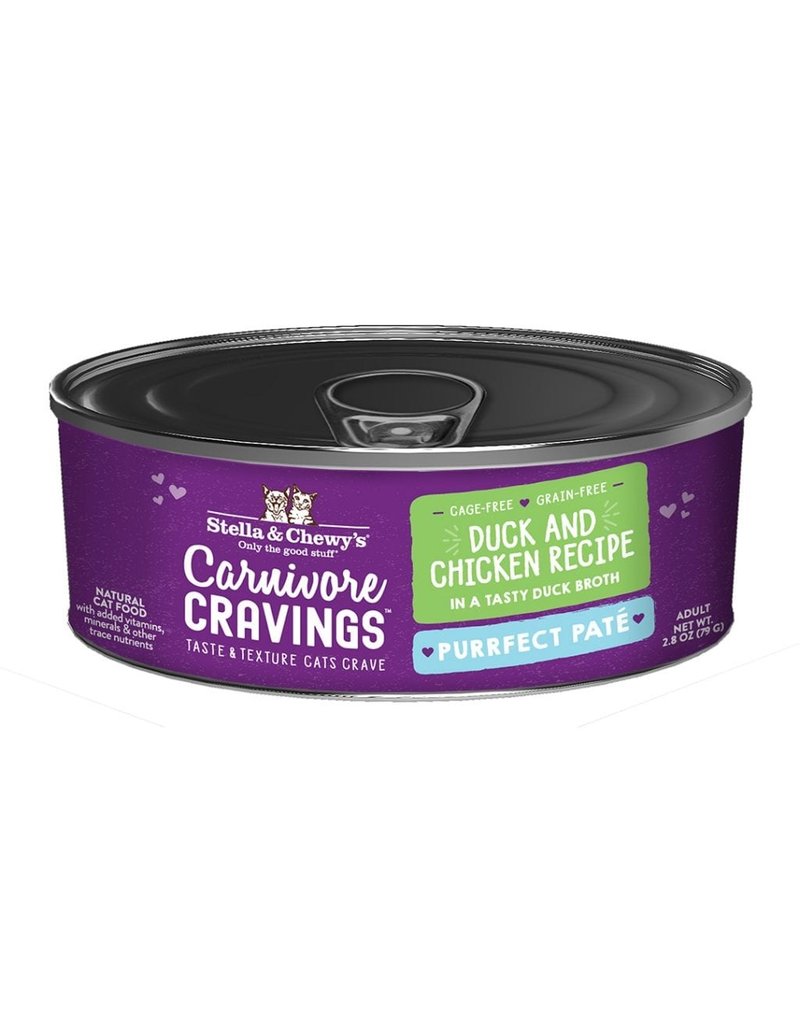 Stella & Chewy's Stella & Chewy's Carnivore Cravings Canned Cat Food Purrfect Pate | Duck & Chicken 2.8 oz CASE
