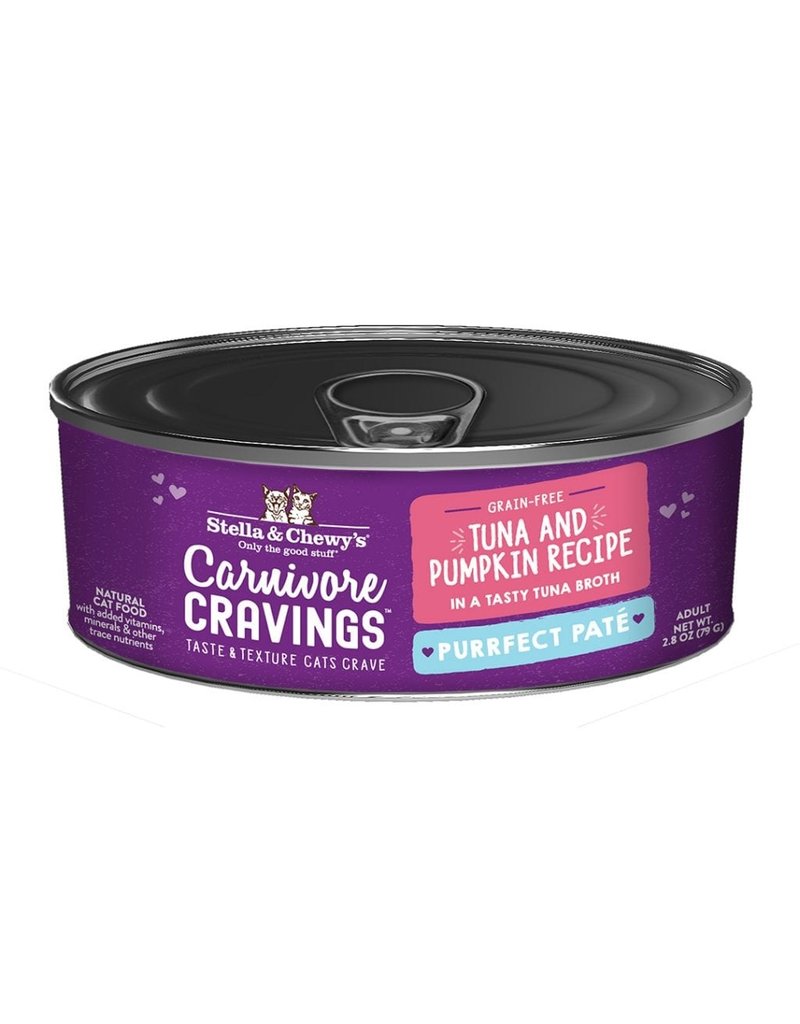 Stella & Chewy's Stella & Chewy's Carnivore Cravings Canned Cat Food Purrfect Pate | Tuna & Pumpkin 2.8 oz CASE
