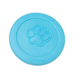 West Paw West Paw Zogoflex Zisc Aqua Blue Small 6.5"