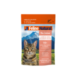 Feline Natural Feline Natural Cat Food Pouches | Lamb & Salmon 3 oz CASE