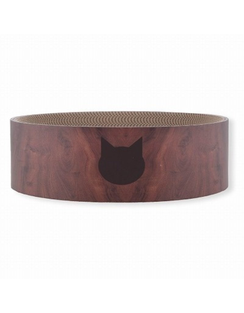 Necoichi Necoichi Cat Scratcher | Cozy Cat Scratcher Bowl Dark Cherry