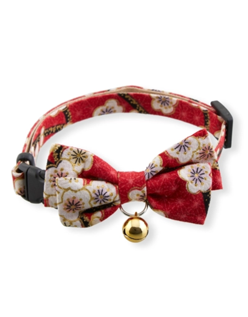 Necoichi Necoichi Cat Collar | Hanami Bow Tie Red