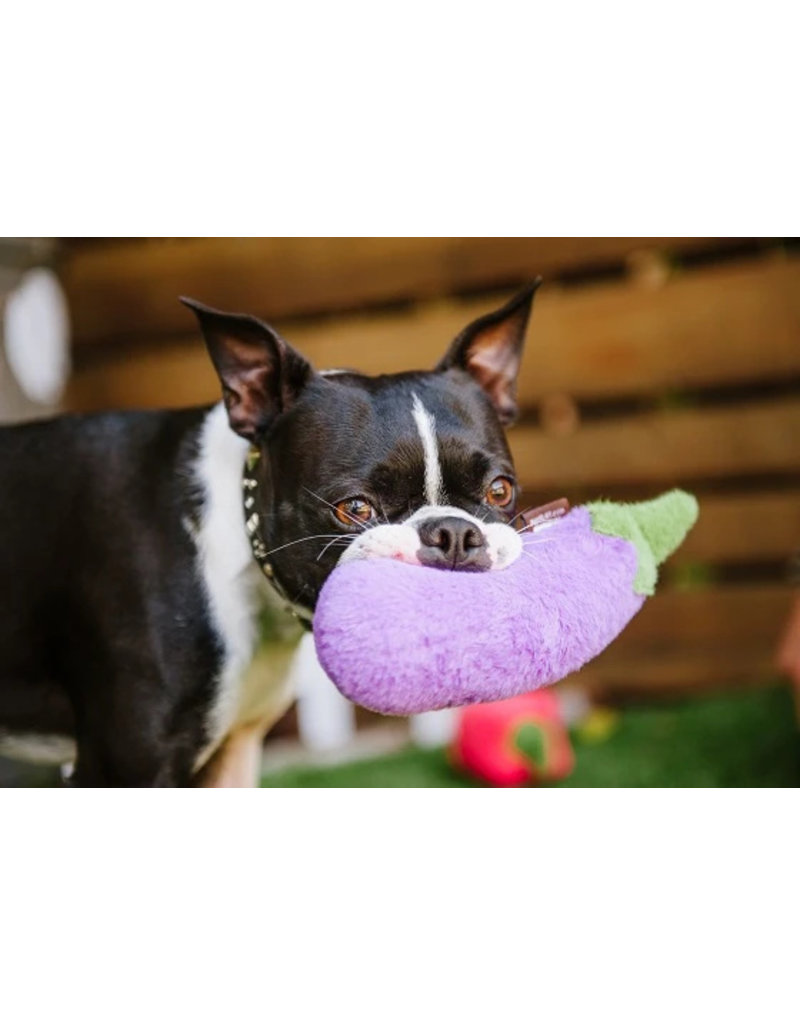 PLAY P.L.A.Y. Dog Toys Farm Fresh Collection | Eggplant