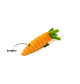 PLAY P.L.A.Y. Dog Toys Garden Fresh Collection | Carrot