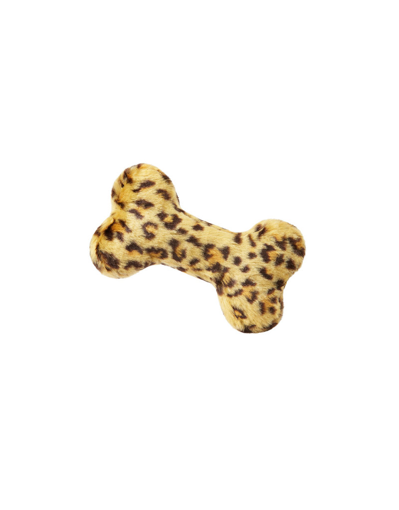 Fluff & Tuff Fluff & Tuff Inc. Leopard Bone Small