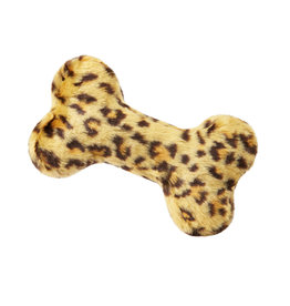 Fluff & Tuff Fluff & Tuff Inc. Leopard Bone Small