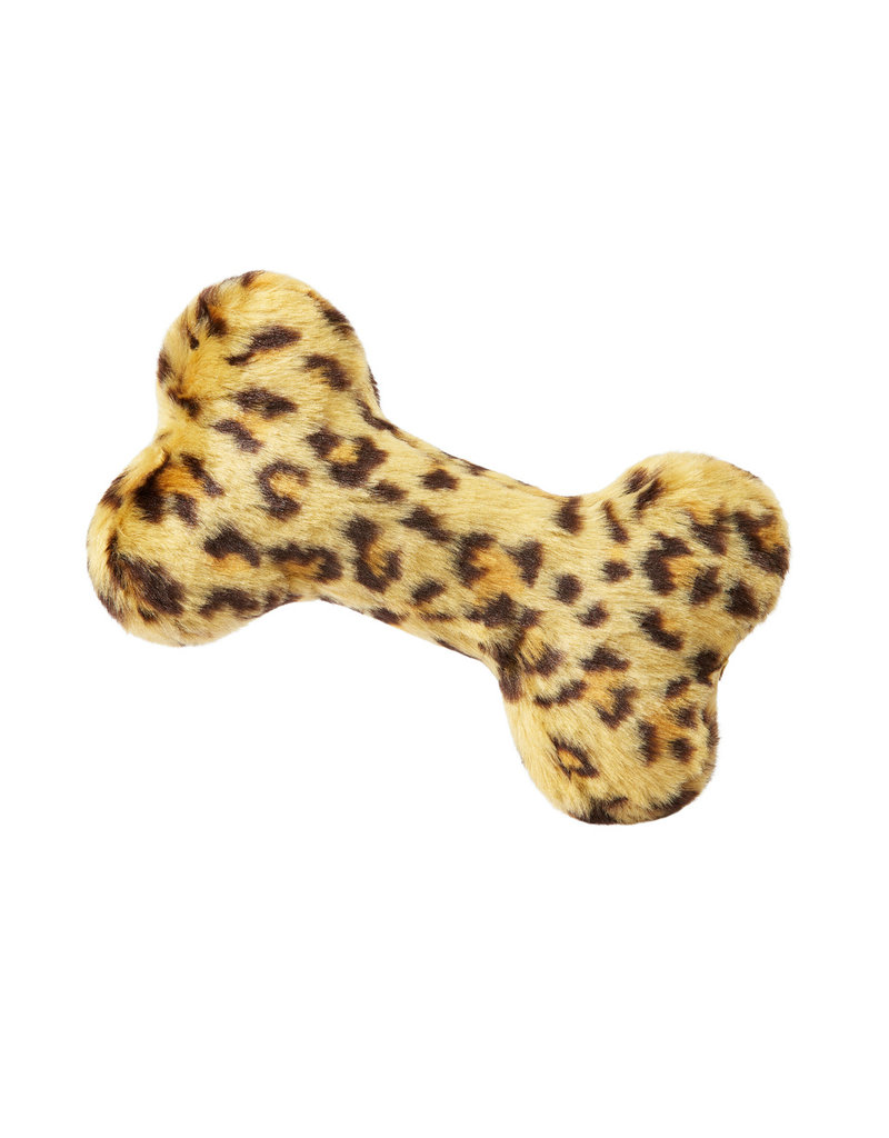 Fluff & Tuff Fluff & Tuff Inc. Leopard Bone Small