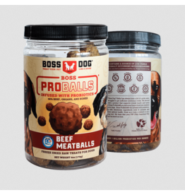 Boss Dog Brand Boss Dog Pro Ball Dog Treats | Beef 3 oz