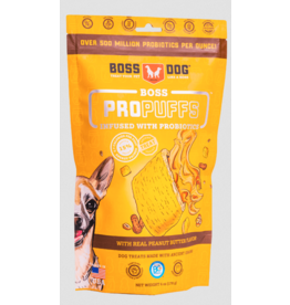 Boss Dog Brand Boss Dog Pro Puffs Dog Treats | Peanut Butter 6 oz