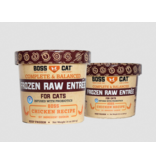 Boss Dog Brand Boss Dog Frozen Raw Cat Food | Chicken Recipe 16 oz  (*Frozen Products for Local Delivery or In-Store Pickup Only. *)