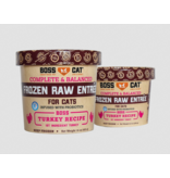 Boss Dog Brand Boss Dog Frozen Raw Cat Food | Turkey Recipe 16 oz  (*Frozen Products for Local Delivery or In-Store Pickup Only. *)