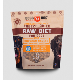 Boss Dog Brand Boss Dog Freeze Dried Dog Food | Chicken Recipe 12 oz