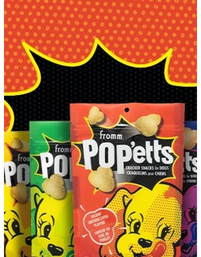 Fromm Fromm Pop'etts Dog Treats | Chompy Cheese 6 oz