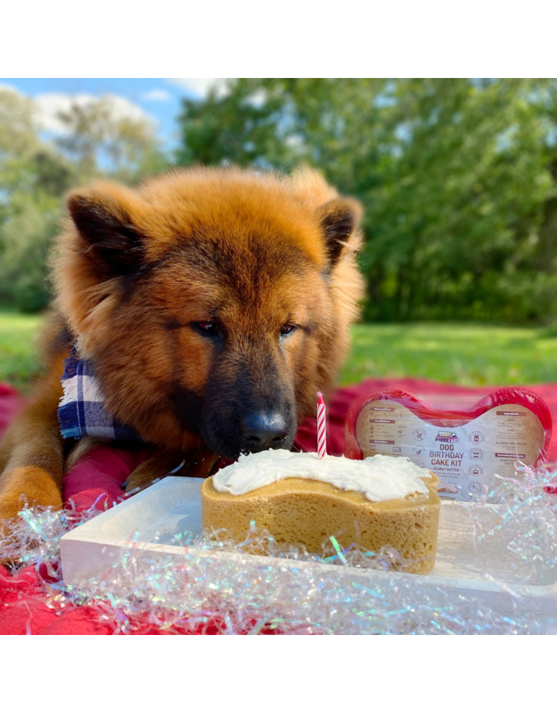 Puppy Cake LLC Puppy Cake Birthday Cake Kit | Peanut Butter 9 oz