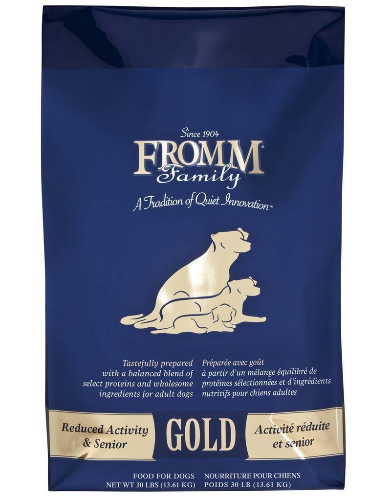 Fromm Fromm Family Gold Dog Kibble | Senior Reduced Activity 30 lb