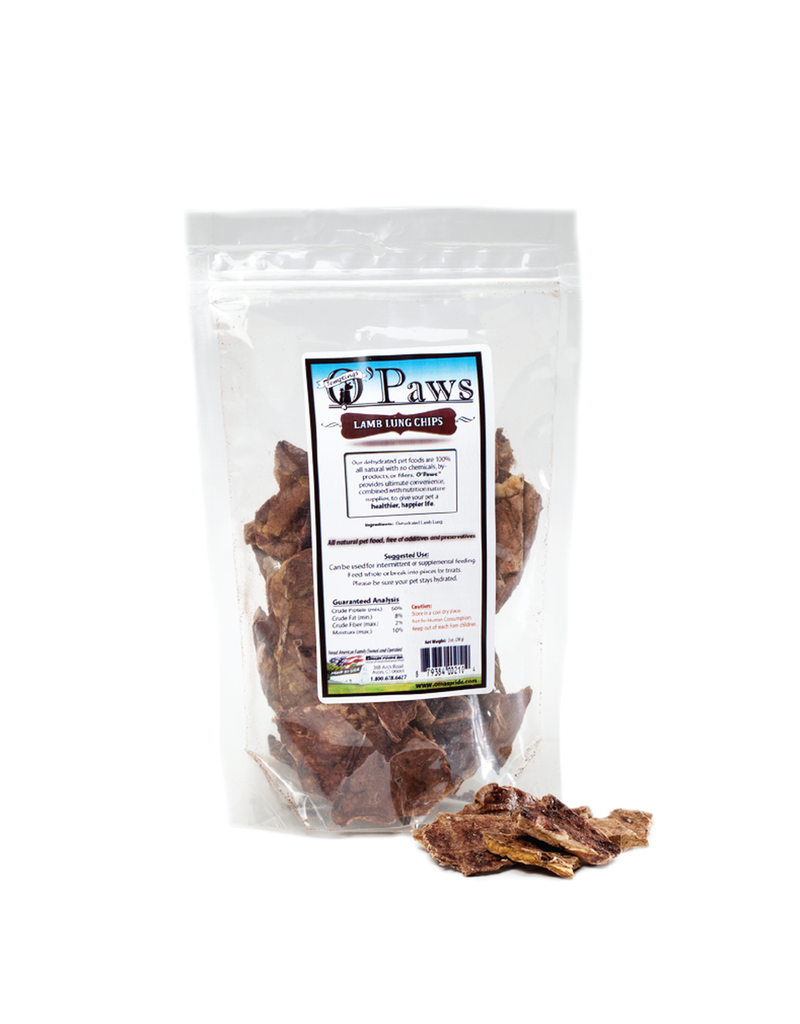 Oma's Pride Oma's Pride Freeze Dried Lamb Lung Chips 2 oz