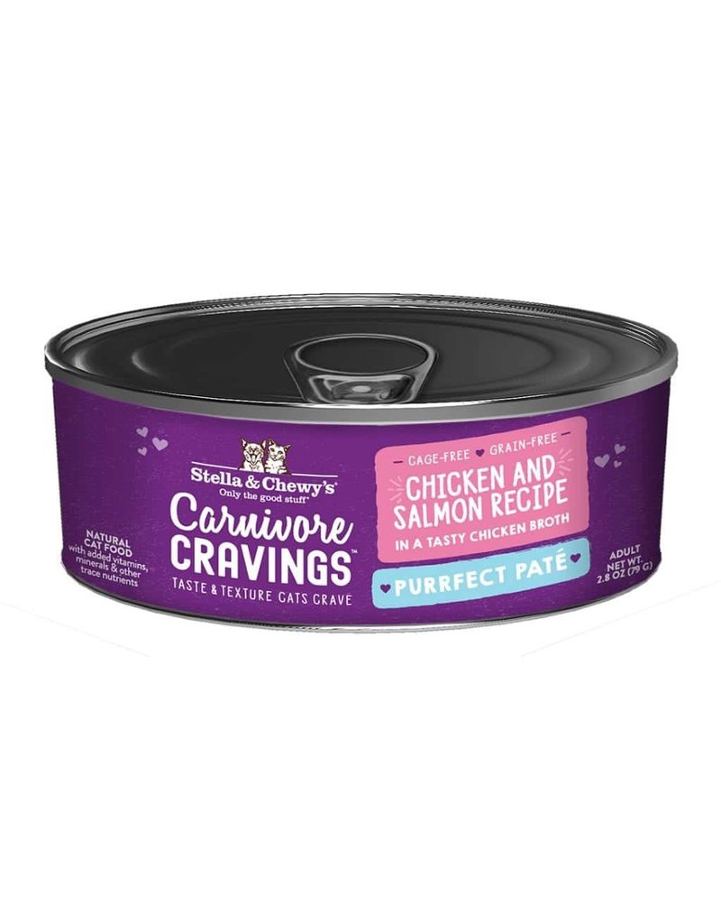 Stella & Chewy's Stella & Chewy's Carnivore Cravings Canned Cat Food Purrfect Pate | Chicken & Salmon 2.8 oz CASE
