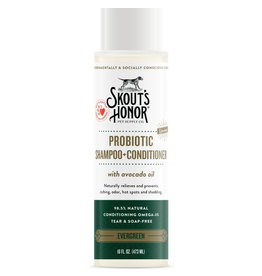 Skout's Honor DISC/M Skout's Honor Grooming | Probiotic Shampoo & Conditioner / Evergreen 16 oz