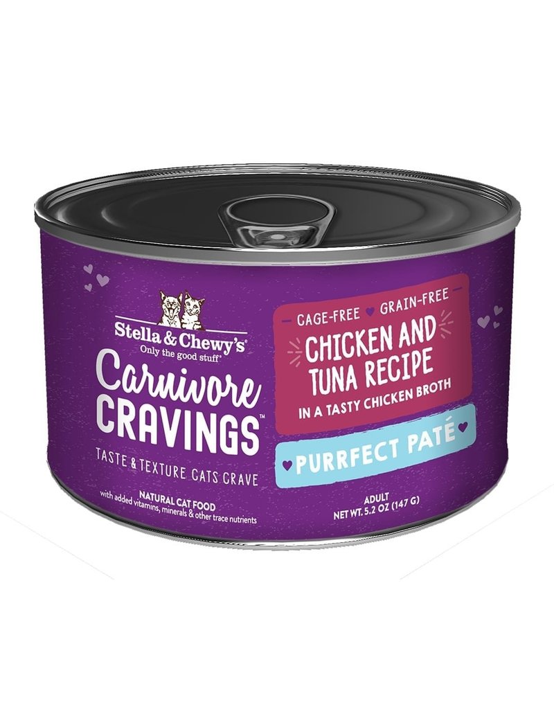 Stella & Chewy's Stella & Chewy's Carnivore Cravings Canned Cat Food Purrfect Pate | Chicken & Tuna 5.2 oz single