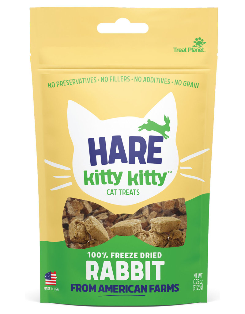 Treat Planet Treat Planet Kitty Kitty Cat Treats | Freeze Dried Rabbit 0.9 oz