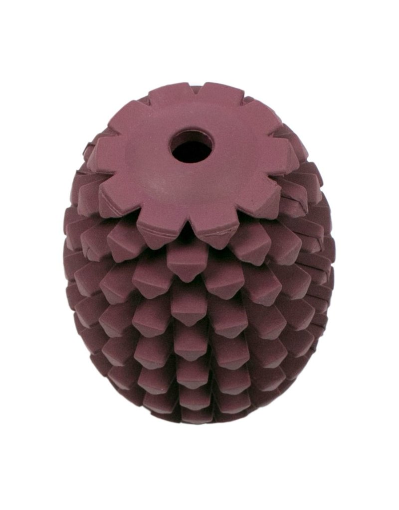 Tall Tails Dog Toys: Rubber Acorn 3 Treat & Dental Chew Toy