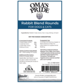 Oma's Pride Oma's Pride Freeze Dried Treats | Rabbit Blend Rounds 16 oz